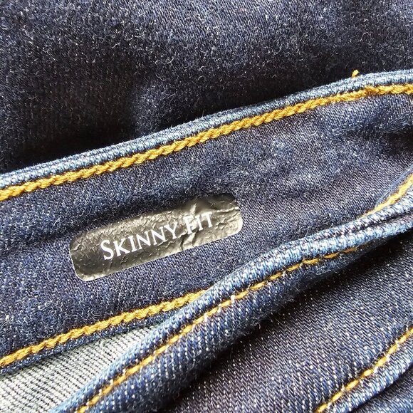 Judy Blue Jeans Womens 5/27 Dark Wash Skinny Stretch Blue Denim Classic Fit - Picture 6 of 12